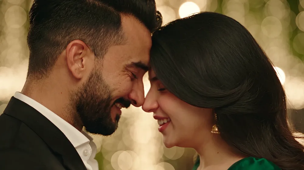 A scene from the Dil Pe Dastak music video