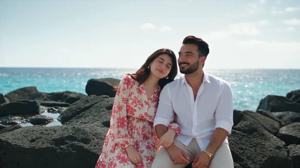 Another scene from the Pehli Nazar music video