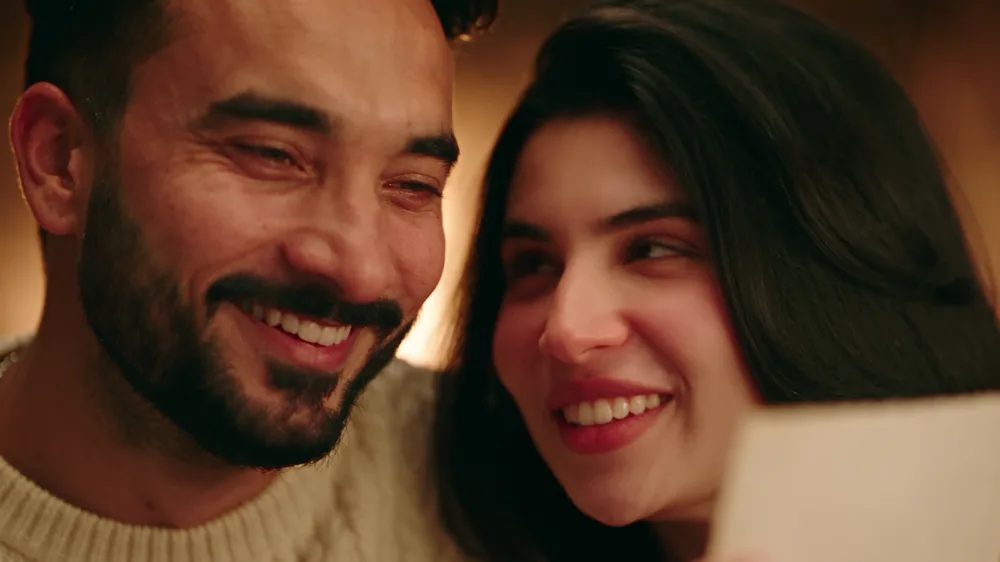 Another scene from the Tu Hi Manzil music video