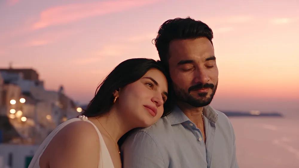 A scene from the Yeh Safar music video